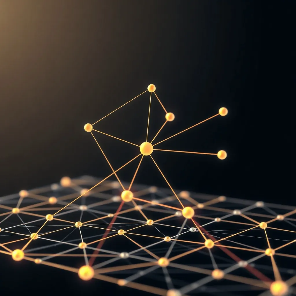 Complex mathematical graph showing points in a 3D coordinate